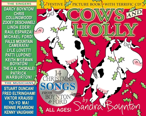 Cows and Holly - Sandra Boynton