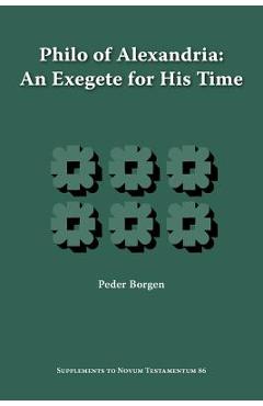 Coperta cărții 'Philo of Alexandria, an Exegete for His Time - Peder Borgen'