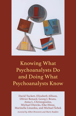 Knowing What Psychoanalysts Do and Doing What Psychoanalysts Know - David Tuckett