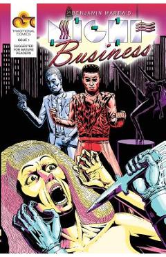 Coperta cărții 'Night Business, Issue 1: Bloody Nights Part 1 - Benjamin Marra'