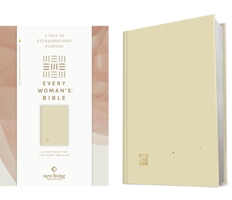 Coperta cărții 'NLT Every Woman's Bible (Hardcover, Gold Dust, Red Letter, Filament Enabled) - Tyndale'