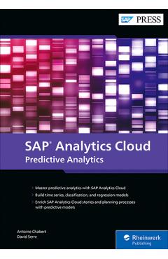 Coperta cărții 'SAP Analytics Cloud: Predictive Analytics - Antoine Chabert'