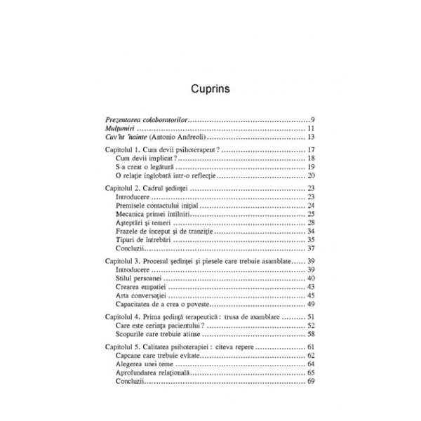 Primii pasi in psihoterapie. Manualul terapeutului - Laurent Schmitt