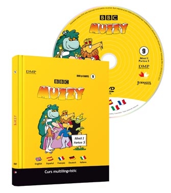 BBC Muzzy - Curs multilingvistic vol. 9 - DVD si carte