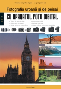 Coperta cărții 'Fotografia urbana si de peisaj cu aparatul foto digital'