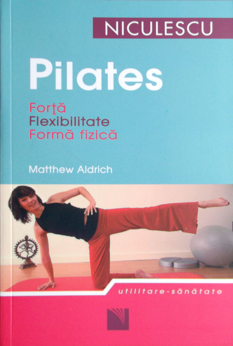 Coperta cărții 'Pilates - Matthew Aldrich'