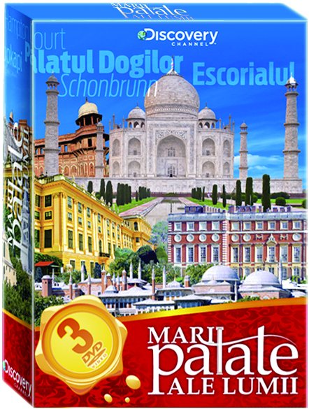 DVD Mari palate ale lumii, Set 3 DVD-uri
