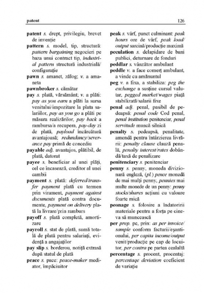 Dictionar englez-roman, roman-englez de termeni economici si juridici - Areta Voroniuc