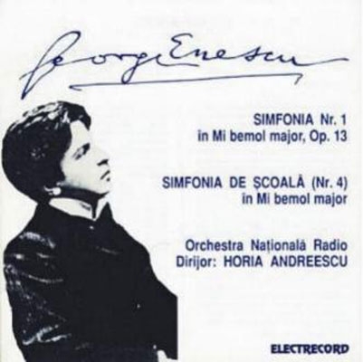 CD George Enescu - Simfonia nr. 1, Simfonia de scoala (nr. 4)