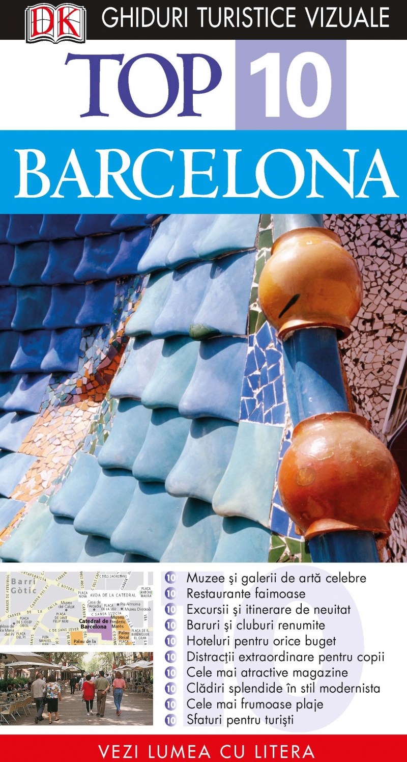 Top 10 Barcelona ed.2 - Ghiduri turistice vizuale
