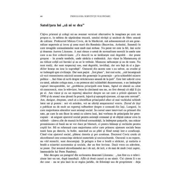 Psihologia servitutii voluntare - Adrian Neculau