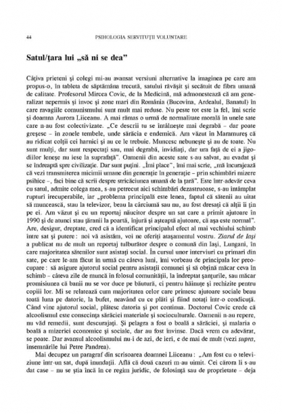 Coperta cărții 'Psihologia servitutii voluntare - Adrian Neculau'