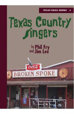 Coperta cărții 'Texas Country Singers - Phil Fry'