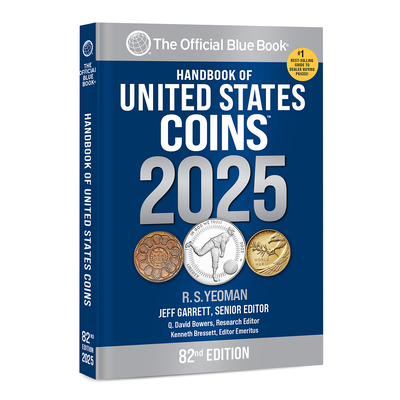 A Handbook of United States Coin 2025 Bluebook Softcover - Jeff Garrett
