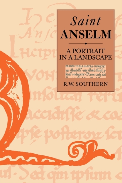 Coperta cărții 'St. Anselm: A Portrait in a Landscape - Richard W. Southern'