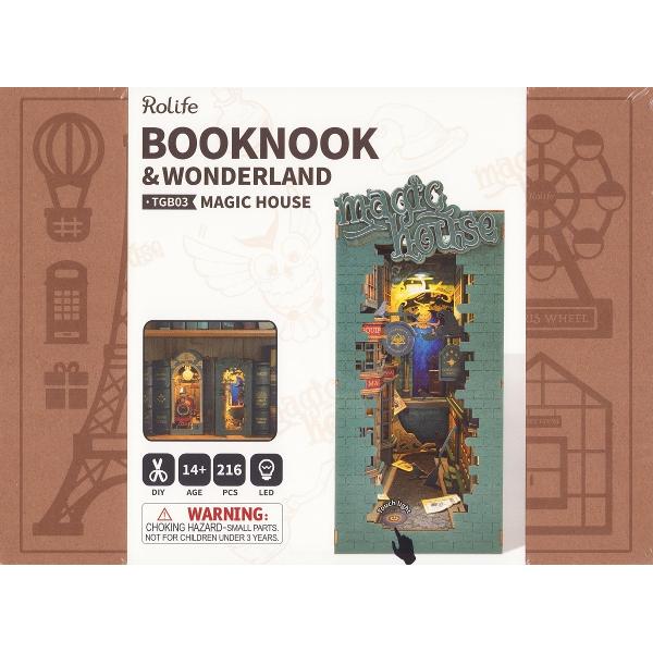 Puzzle 3D: Magic House Book Nook