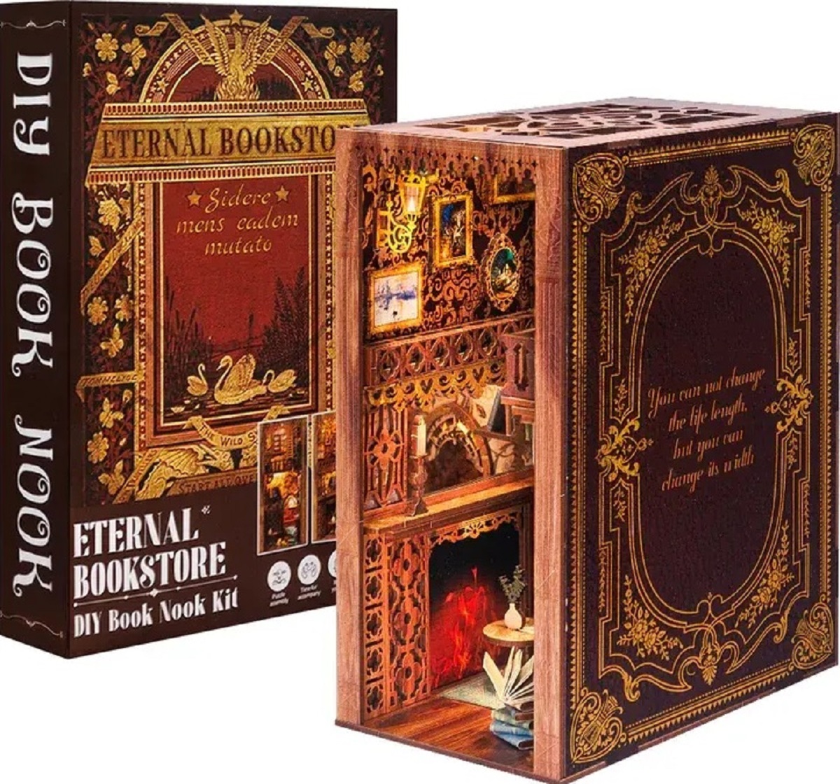 Puzzle 3D: Eternal Bookstore