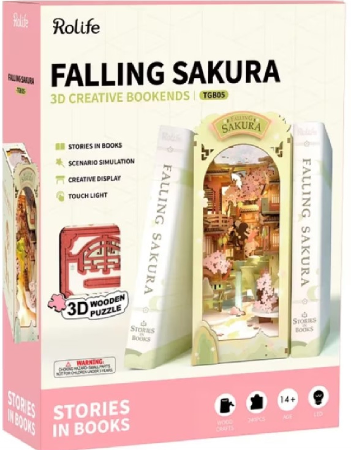 Puzzle 3D: Falling Sakura