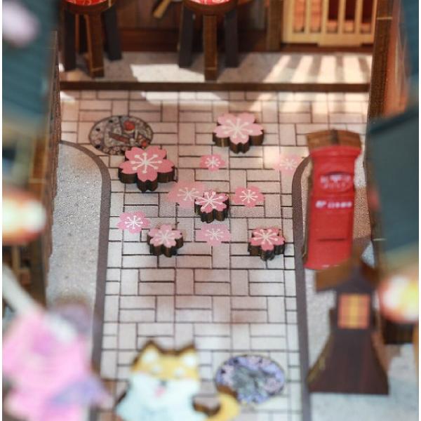 Puzzle 3D: Under The Sakura Tree Book Nook