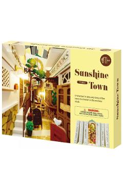 Imaginea produsului 'Puzzle 3D: Sunshine Town Book Nook'