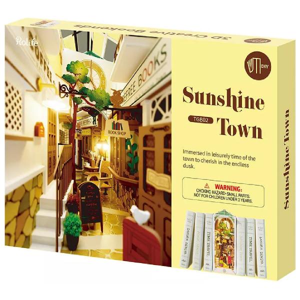 Puzzle 3D: Sunshine Town Book Nook