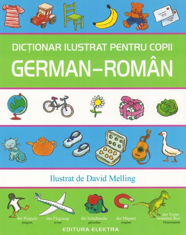 Dictionar ilustrat pentru copii German-Roman