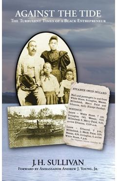 Coperta cărții 'Against the Tide: The Turbulent Times of a Black Entrepreneur - J. H. Sullivan'