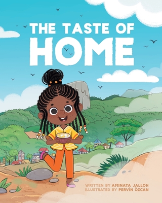 Coperta cărții 'The Taste of Home - Aminata Jalloh'