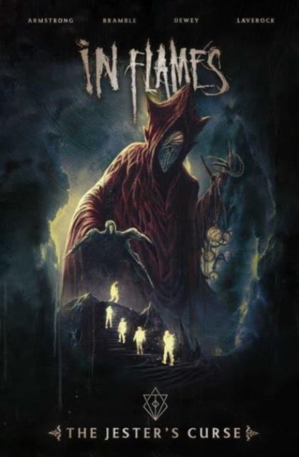 Coperta cărții 'In Flames Presents the Jester's Curse Graphic Novel - Ben Laverock'