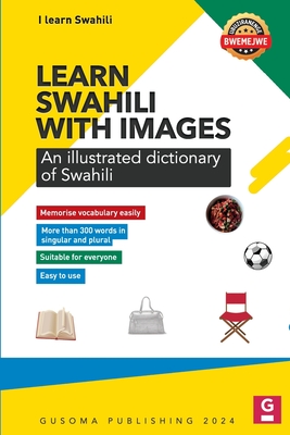Coperta cărții 'Learn Swahili with Images: Illustrated dictionary of Swahili - Munga Sekundane'