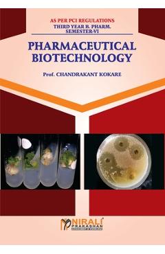 Coperta cărții 'Pharmaceutical Biotechnology - Chandrakant Prof Kokare'