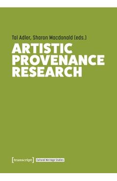 Coperta cărții 'Artistic Provenance Research - Tal Adler'