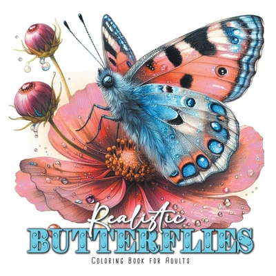 Mandala Butterflies Coloring Book for Adults: realistic Butterflies Coloring Book for AdultsButterflies Coloring Book Flowers - Monsoon Publishing