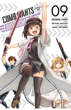 Coperta cărții 'Combatants Will Be Dispatched!, Vol. 9 (Manga): Volume 9 - Natsume Akatsuki'