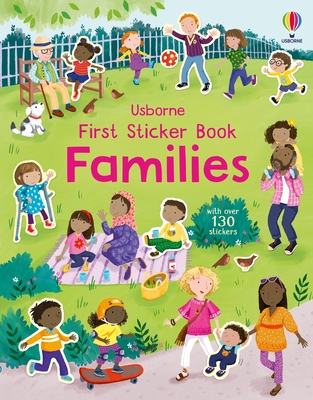 Coperta cărții 'First Sticker Book Families - Holly Bathie'
