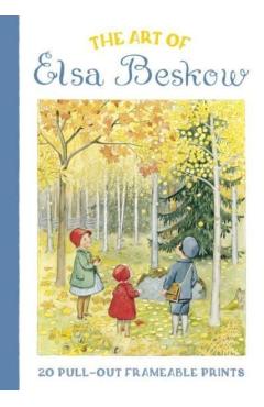 Poza produsului The Art of Elsa Beskow: 20 Pull-Out Frameable Prints: Vintage Scandinavian Wall Prints - Elsa Beskow