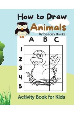 Poza produsului How To Draw Animals - Deeasy Books