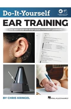 Coperta cărții 'Do-It-Yourself Ear Training - The Best Step-By-Step Guide to Start Learning: Book with Online Audio & PDF Handouts -'