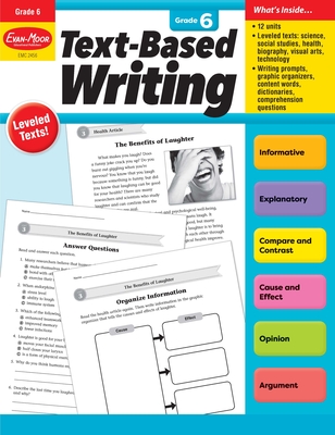 Text-Based Writing, Grade 6 Teacher Resource - Evan-moor Corporation