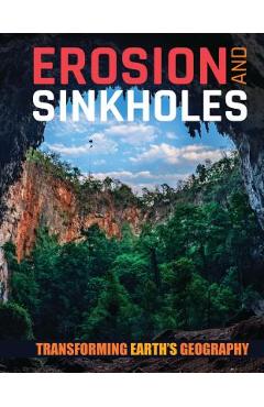 Coperta cărții 'Erosion and Sinkholes - Joanna Brundle'