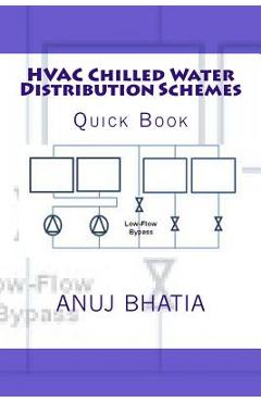 Coperta cărții 'HVAC Chilled Water Distribution Schemes: Quick Book - Anuj Bhatia'
