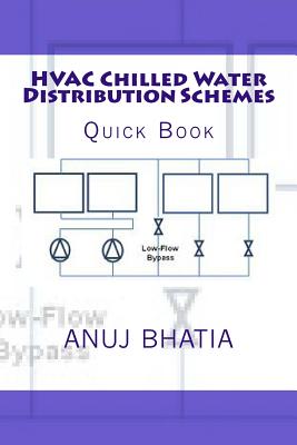 Coperta cărții 'HVAC Chilled Water Distribution Schemes: Quick Book - Anuj Bhatia'