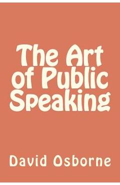 Coperta cărții 'The Art of Public Speaking - David Langdon'