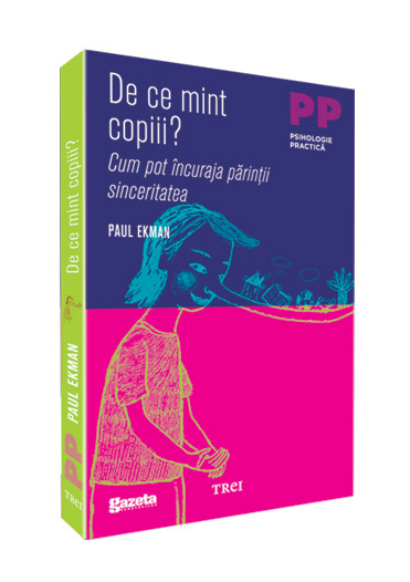 Coperta cărții 'GSP - De ce mint copiii? - Paul Ekman'