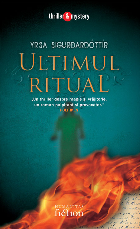 Coperta cărții 'Ultimul ritual - Yrsa Sigurdardottir'