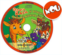 CD educativ. 3-7 Ani - Girafa Rafa si prietenii descopera misterele ...