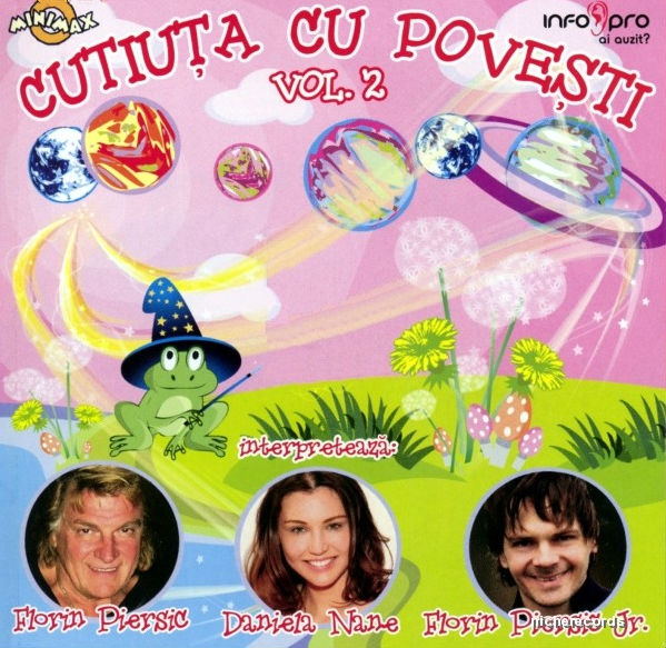 Imaginea produsului 'CD Cutiuta cu povesti vol.2 - Florin Piersic,Daniela Nane,Florin Piersic Jr.'