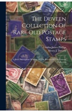 Coperta cărții 'The Duveen Collection Of Rare Old Postage Stamps: A Brief Description Of Some Of The Rarities Of This Famous Collection'