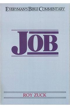 Coperta cărții 'Job- Everyman's Bible Commentary - Roy B. Zuck'
