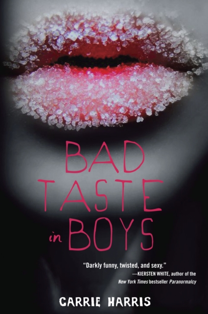 Coperta cărții 'Bad Taste in Boys - Carrie Harris'